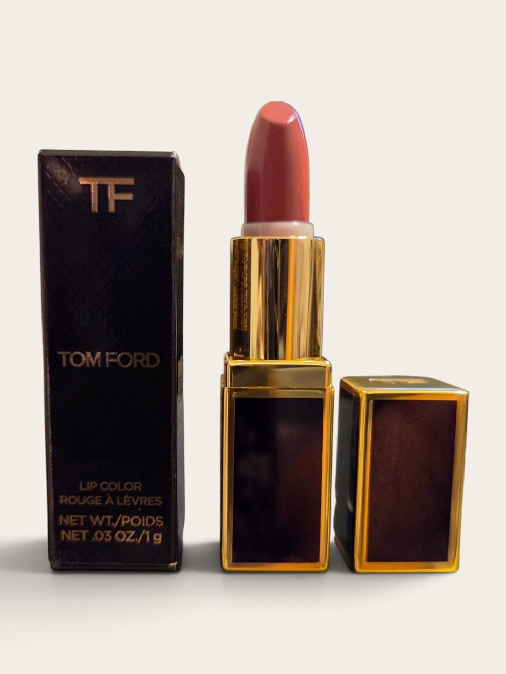 Tom Ford Lip Color "Runway Rose" 19 - Travel Friendly 1g Mini NIB